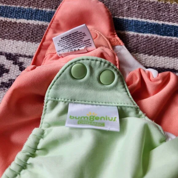 2 bumGenius Elemental One-Size Cloth Diapers - Picture 3 of 3